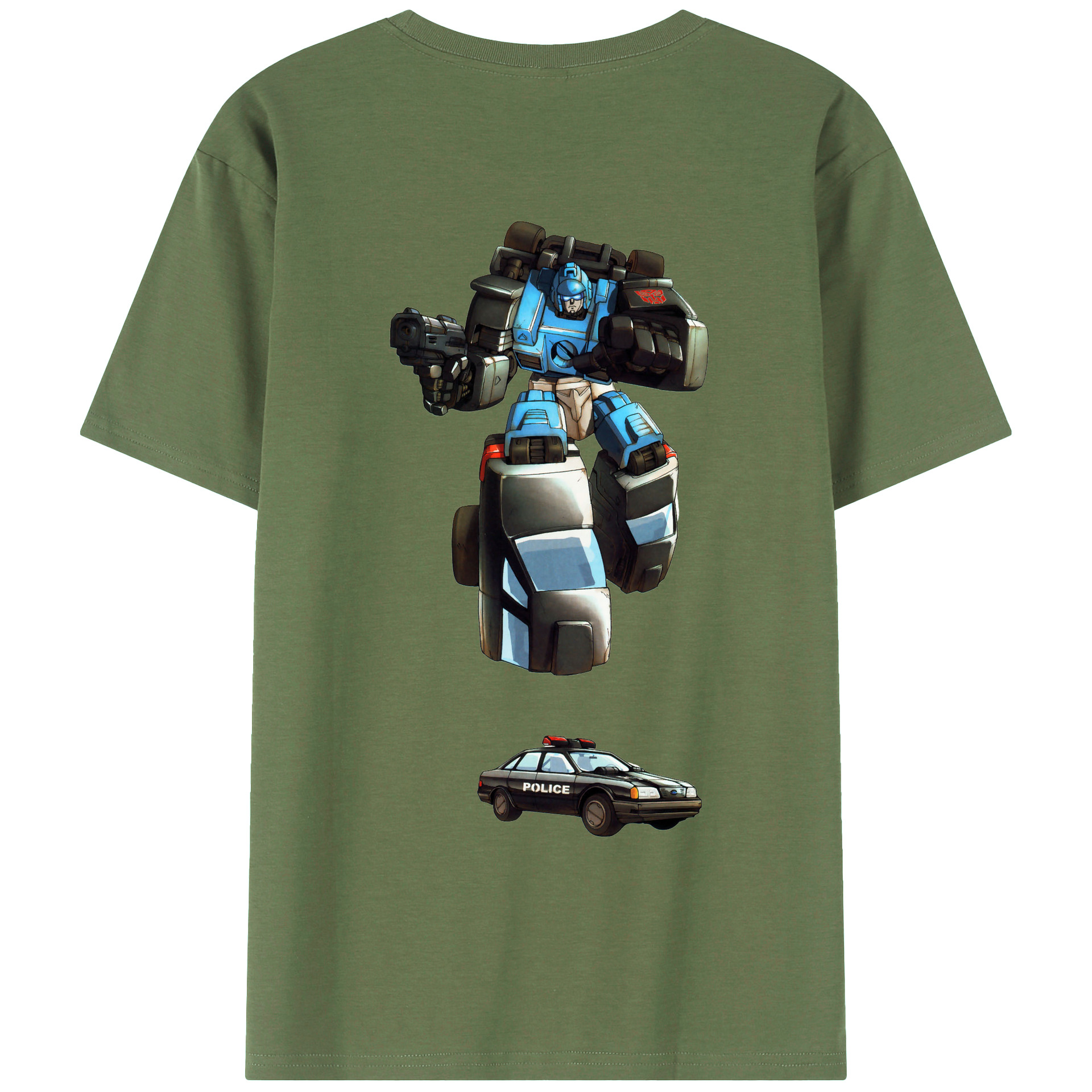 （画像用）  綿100％ メンズ半袖Tシャツ（バックプリント） 通気性